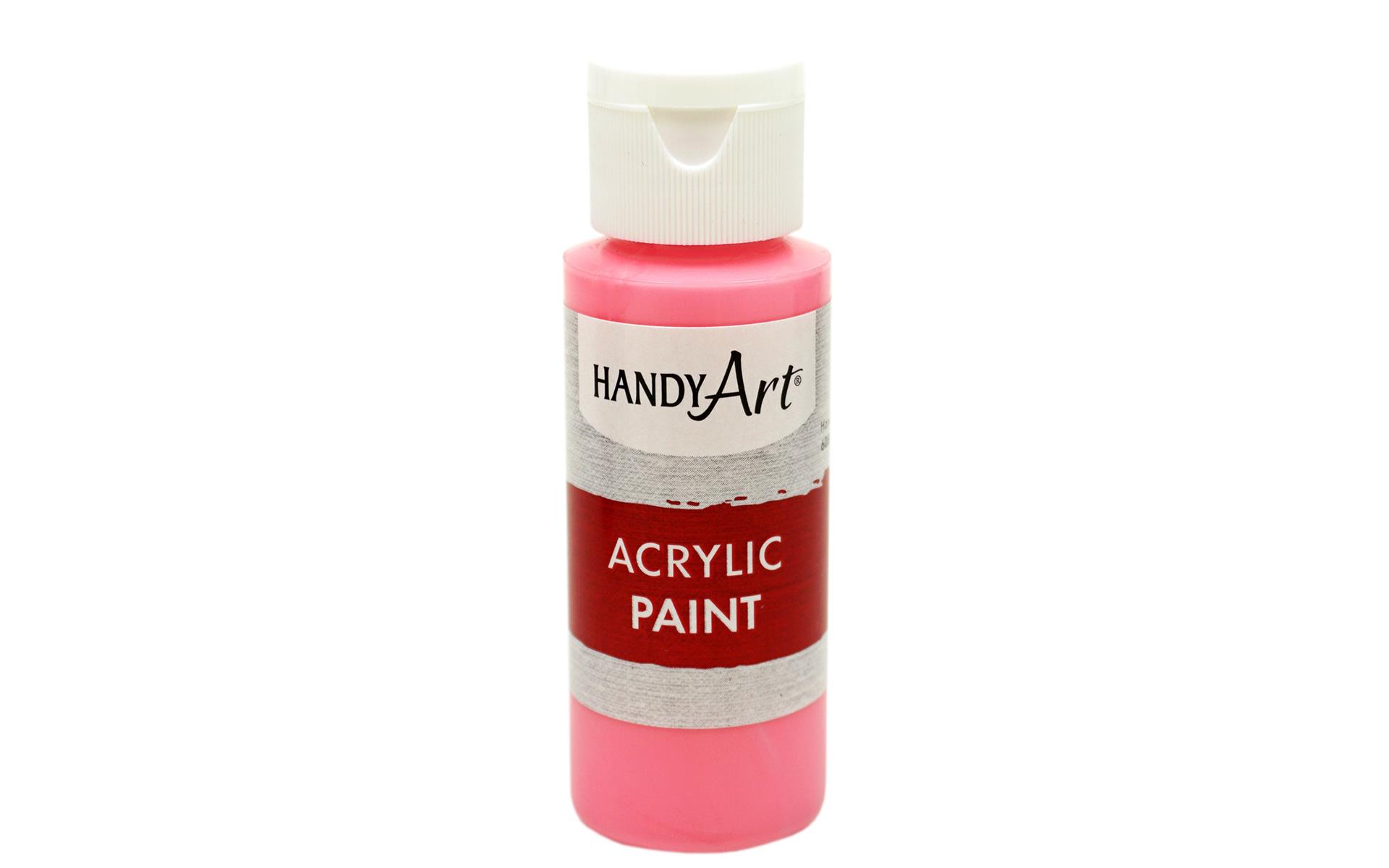 Handy Art Acrylic Paint 2oz Student Flamingo Pink